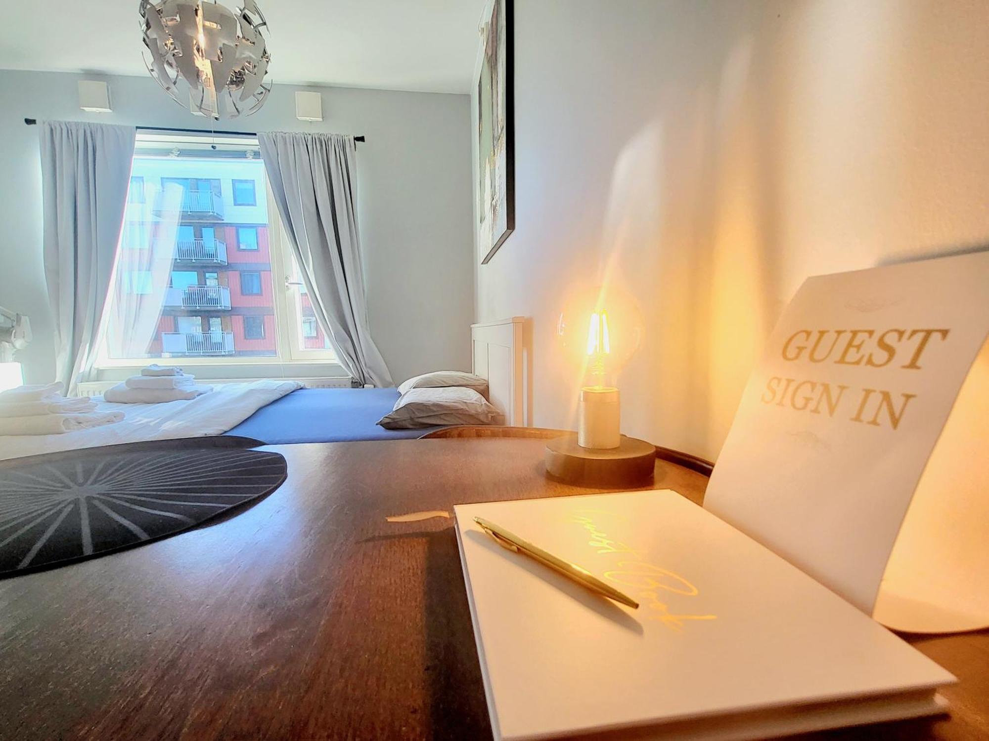 Moon Apartment Near The Centre ! Free Parking Available ! Trondheim Dış mekan fotoğraf